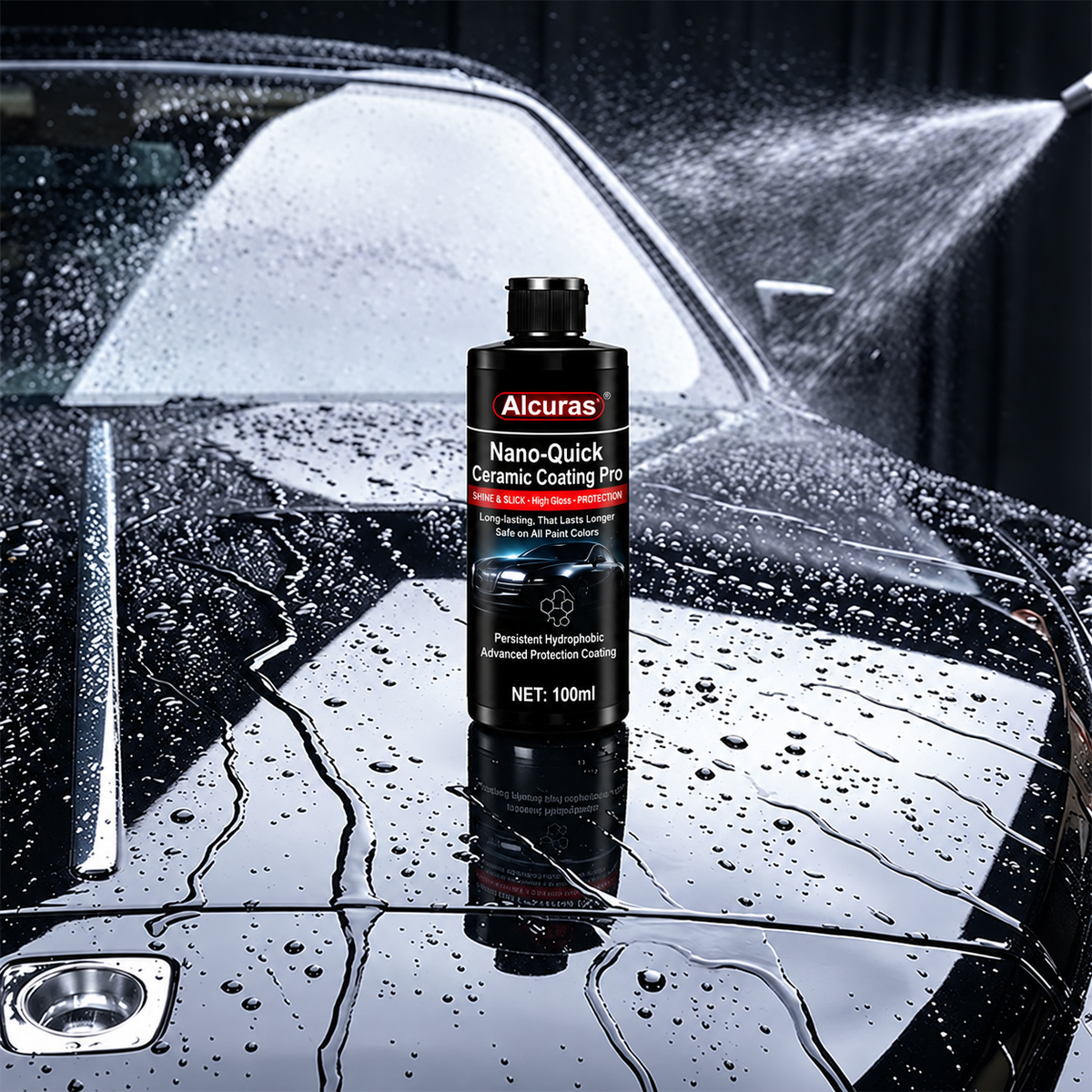 Nano-Quick Ceramic Coating Pro for Automobiles, Featuring Advanced Ceramic Technology ✨
