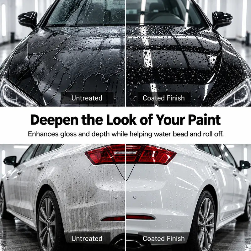 Before and after ceramic coating