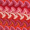 Red Zigzag Crochet Racer Neck Slip Mini Dress