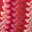 Red Zigzag Crochet Side Waist Cut Out Midi Dress
