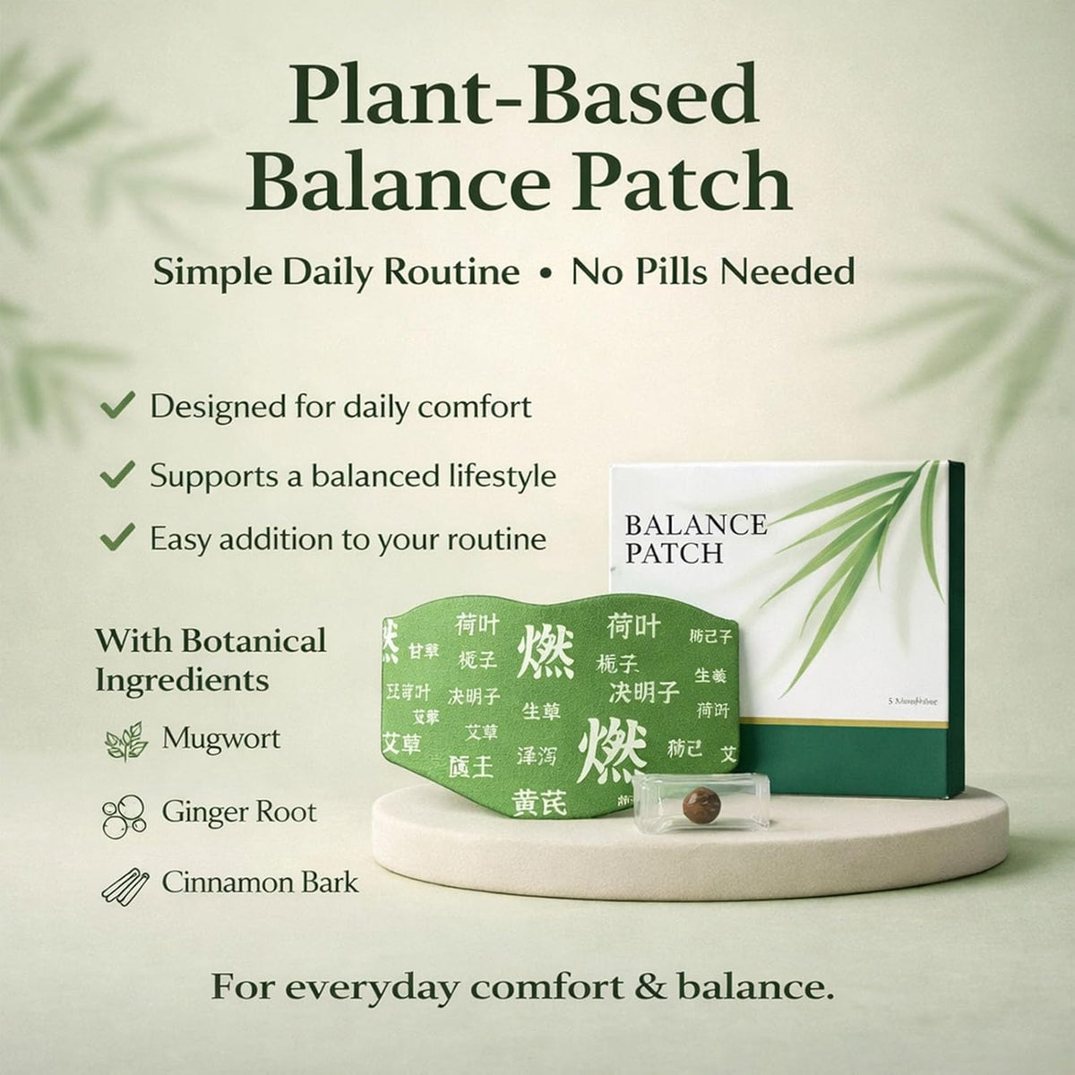Alcuras® Herbal Balance Patch