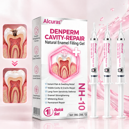 Alcuras® DenPerm Cavity-Repair Natural Enamel Filling Gel