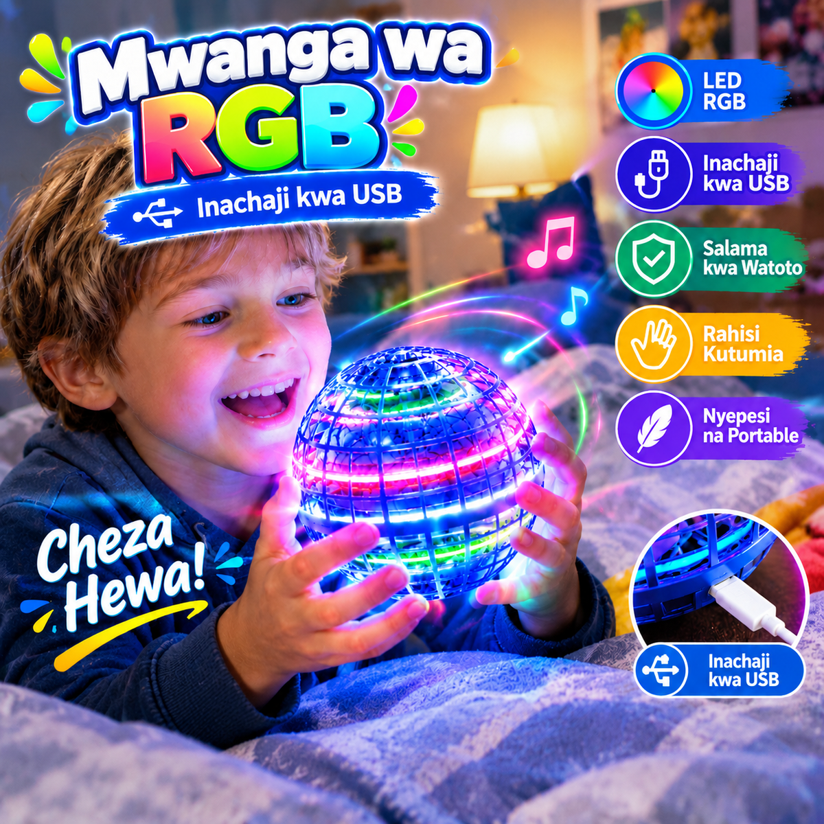 Magic Flying Ball