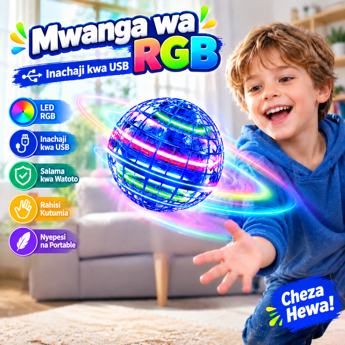 Magic Flying Ball
