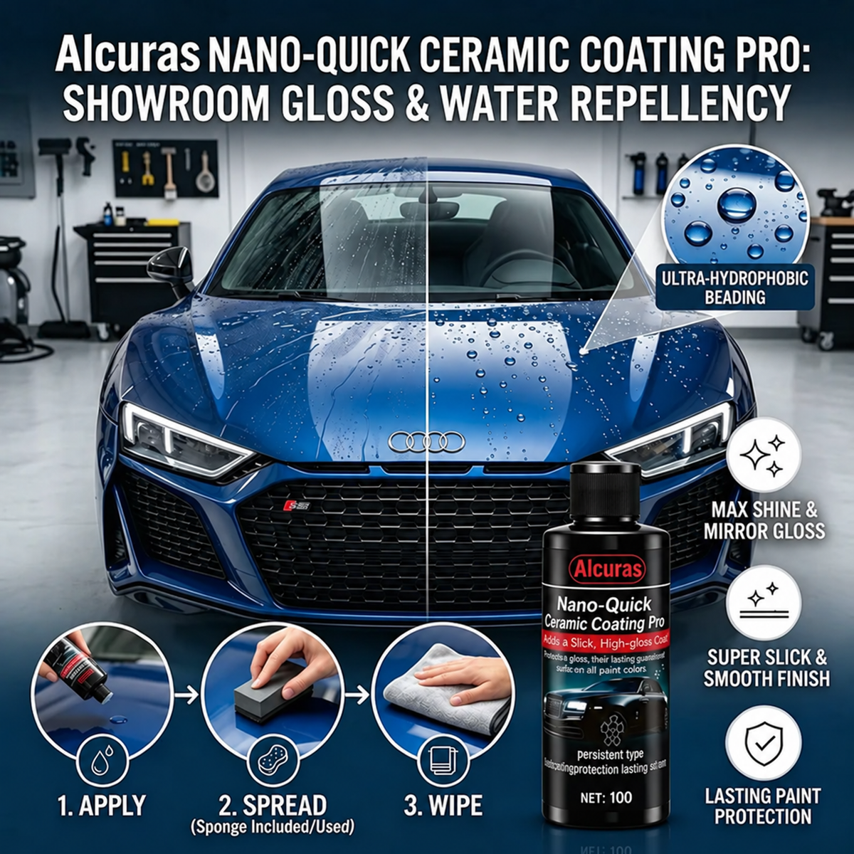 How to apply Nano Quick Ceramic Coating Pro