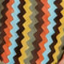 Multi ZigZag Crochet Bandeau Hardware Detail Midi Dress